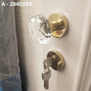Elara Crystal Door Handle