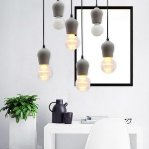 Cement Base Drop Light