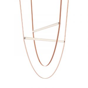 Comoros Leather accent Chandelier