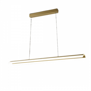 Curved Linear Chandelier