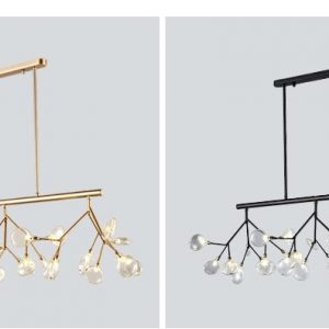 Filigree Firefly Chandelier (Linear)