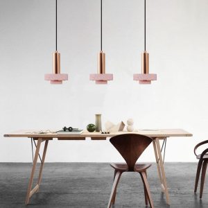 Mia Blush Drop Light