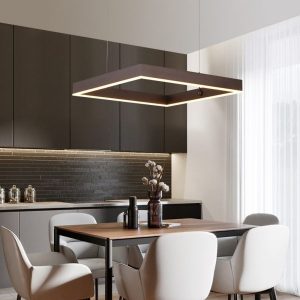 Quad Led Drop Chandelier