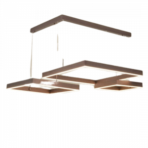 Quad Led Drop Chandelier