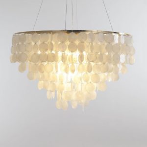 Guada Capiz Chandelier