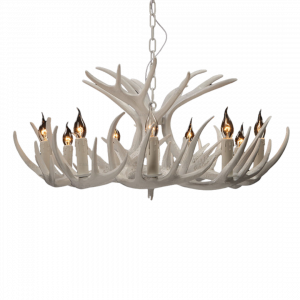 Faux Antler Chandelier