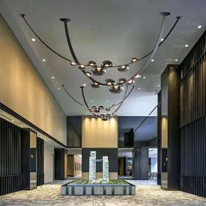Ford Belt Chandelier
