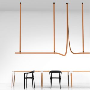 Stanton Leather Chandelier