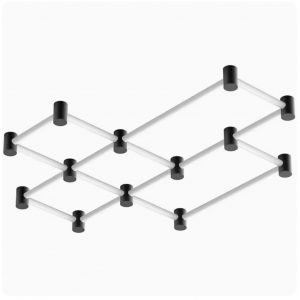 Faceted Ceiling Light