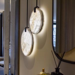 Decca Marble Drop Light