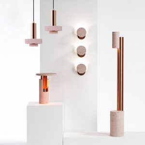 Mia Blush Floor Lamp