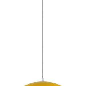 Yellow Dome drop light