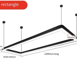 Rectangular Chandelier 1