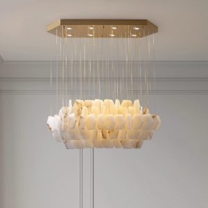 Astor Alabaster Chandelier (Linear)